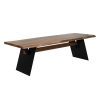 Mesa De Jantar Madeira-Metal Room 260 X 100 X 77 Cm