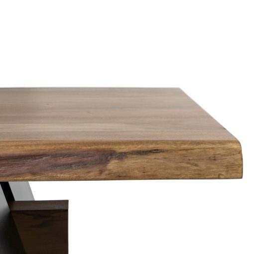 Mesa De Jantar Madeira-Metal Room 300 X 100 X 77 Cm - Image 3