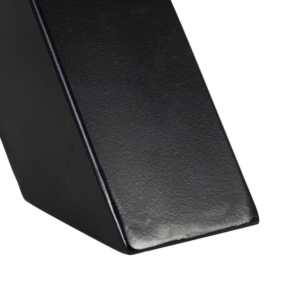 Mesa De Jantar Natural-Preto 130 X 130 X 76 Cm - Image 4
