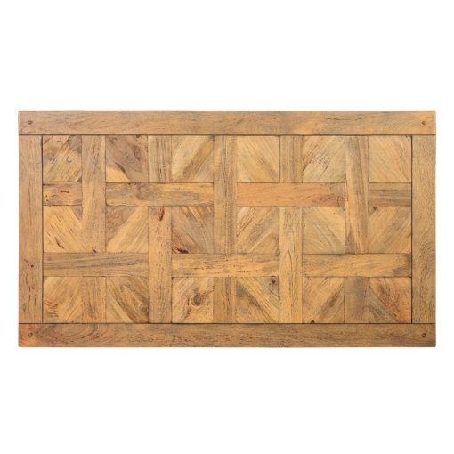 Mesa De Jantar Natural-Preto 160 X 90 X 76 Cm - Image 3