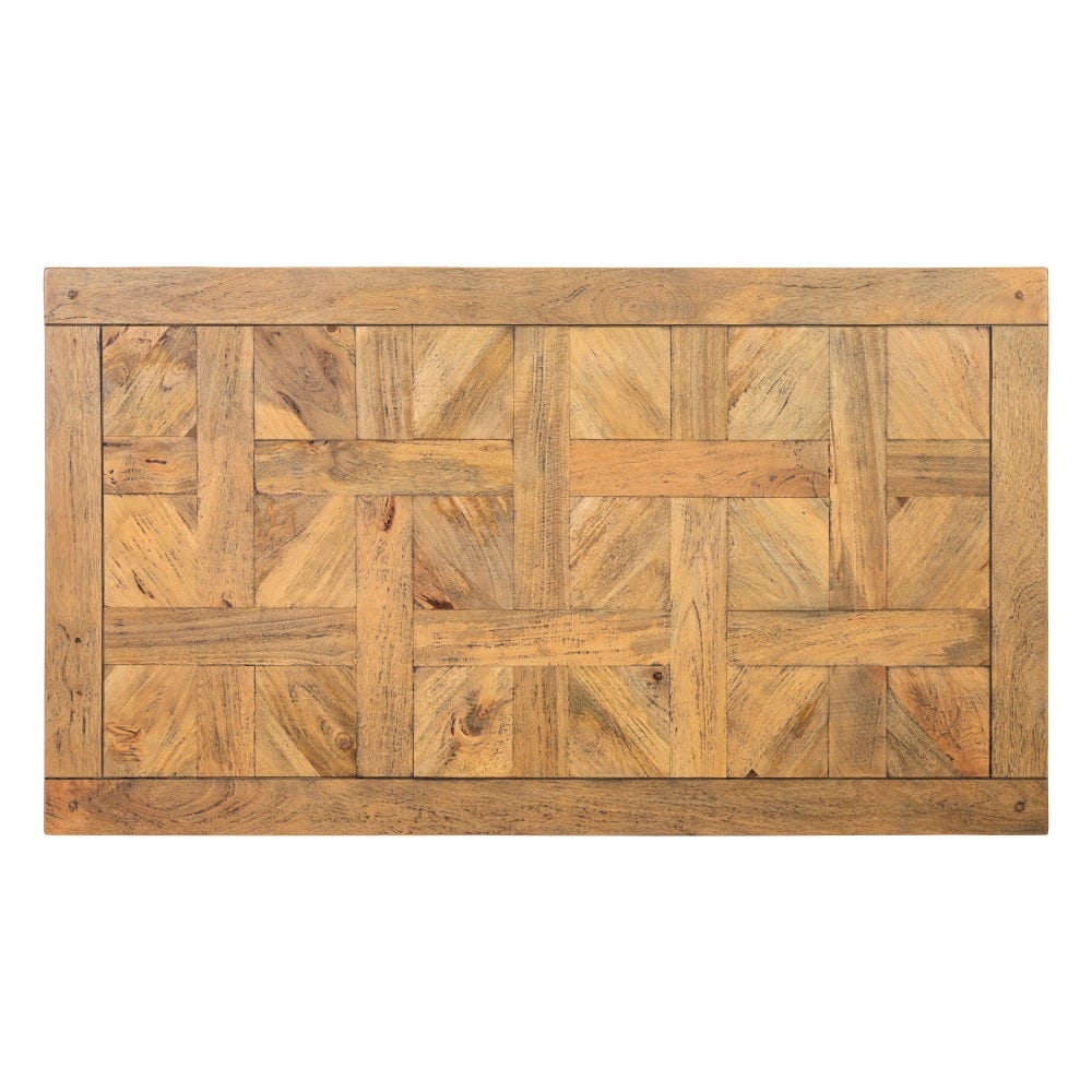 Mesa De Jantar Natural-Preto 160 X 90 X 76 Cm - Image 3