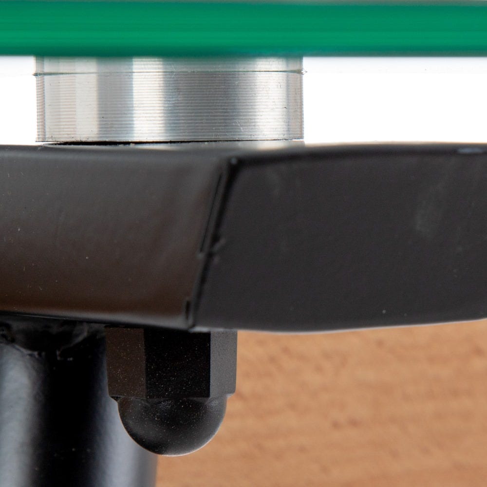 Mesa De Jantar Preto Metal-Cristal Room 140 X 80 X 75 Cm - Image 5