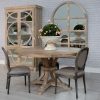 Mesa De Jantar Redonda Branco Decapagem 150 X 150 X 76 Cm