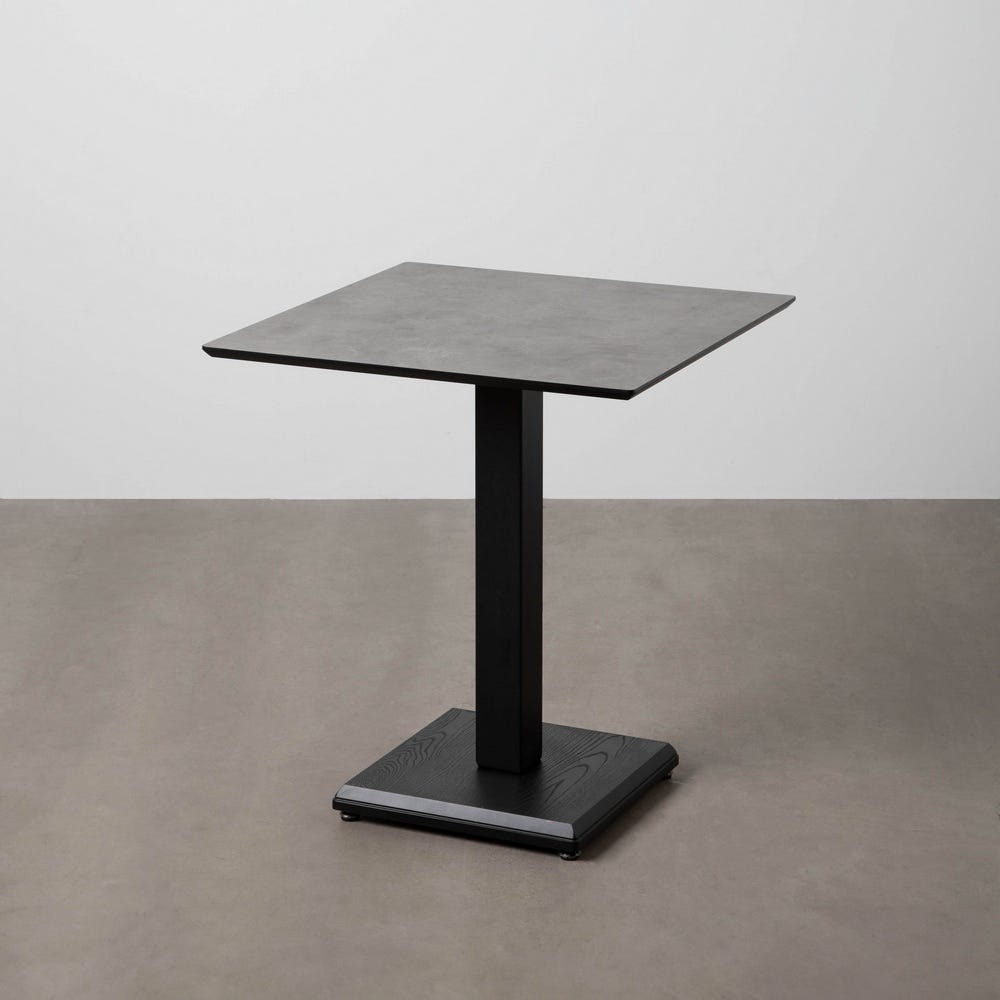 Mesa Grafite/Antracito Metal-Madeira 68 X 68 X 75 Cm - Image 2