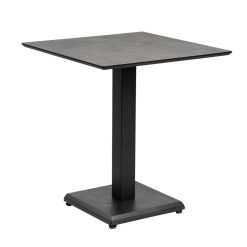Mesa Grafite/Antracito Metal-Madeira 68 X 68 X 75 Cm