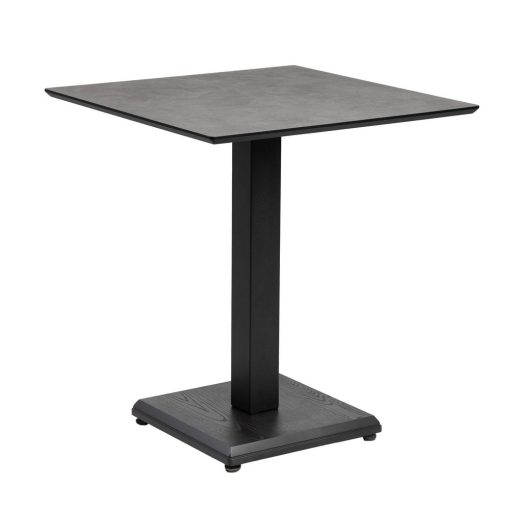 Mesa Grafite/Antracito Metal-Madeira 68 X 68 X 75 Cm