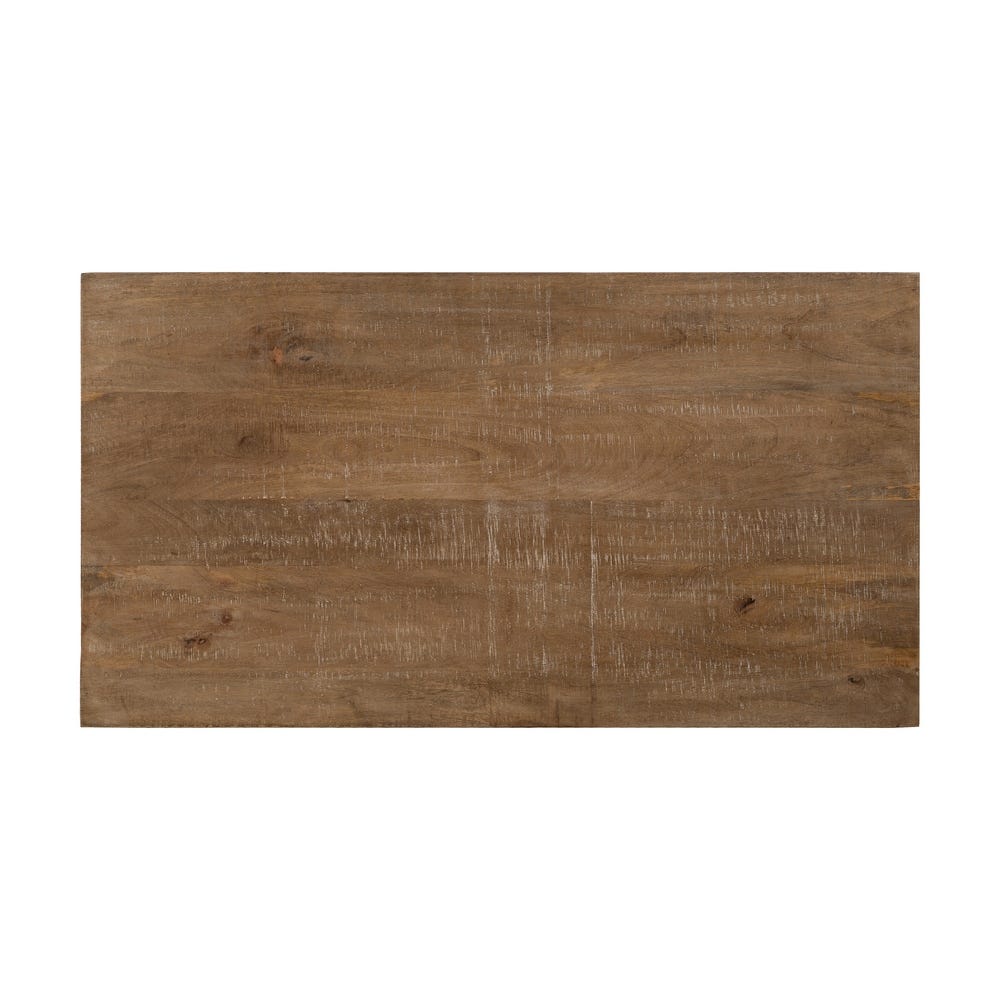 Mesa Natural Madeira Mango Room 110 X 60 X 90 Cm - Image 7
