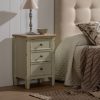 Mesinha Beige Madeira 45 X 35 X 65 Cm