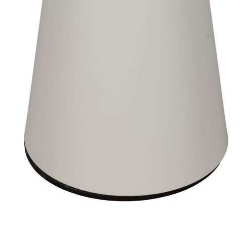 Mesinha Branco E Preto Metal Decoração 50 X 50 X 55 Cm - Image 3