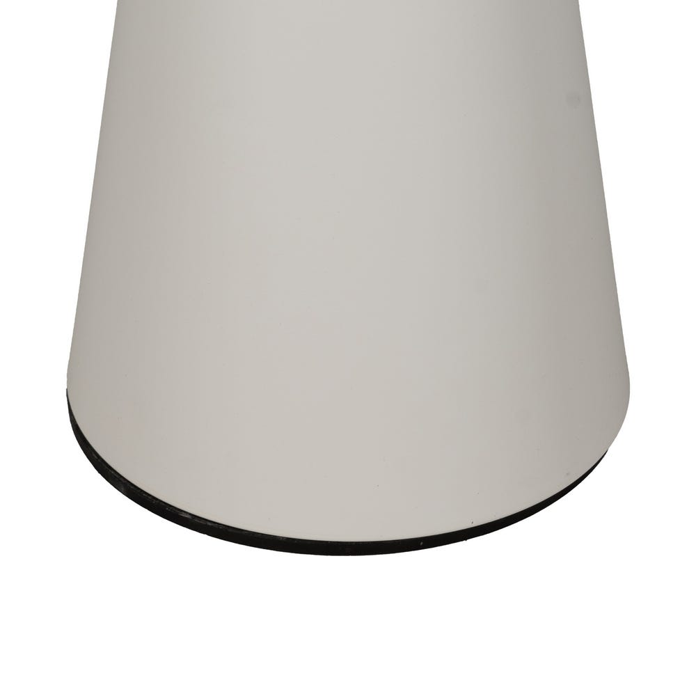 Mesinha Branco E Preto Metal Decoração 50 X 50 X 55 Cm - Image 3