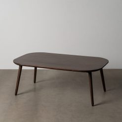Mesinha Castanho Escuro Madeira Mango 115 X 70 X 43 Cm