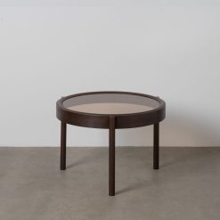 Mesinha Castanho Escuro Metal-Cristal 61