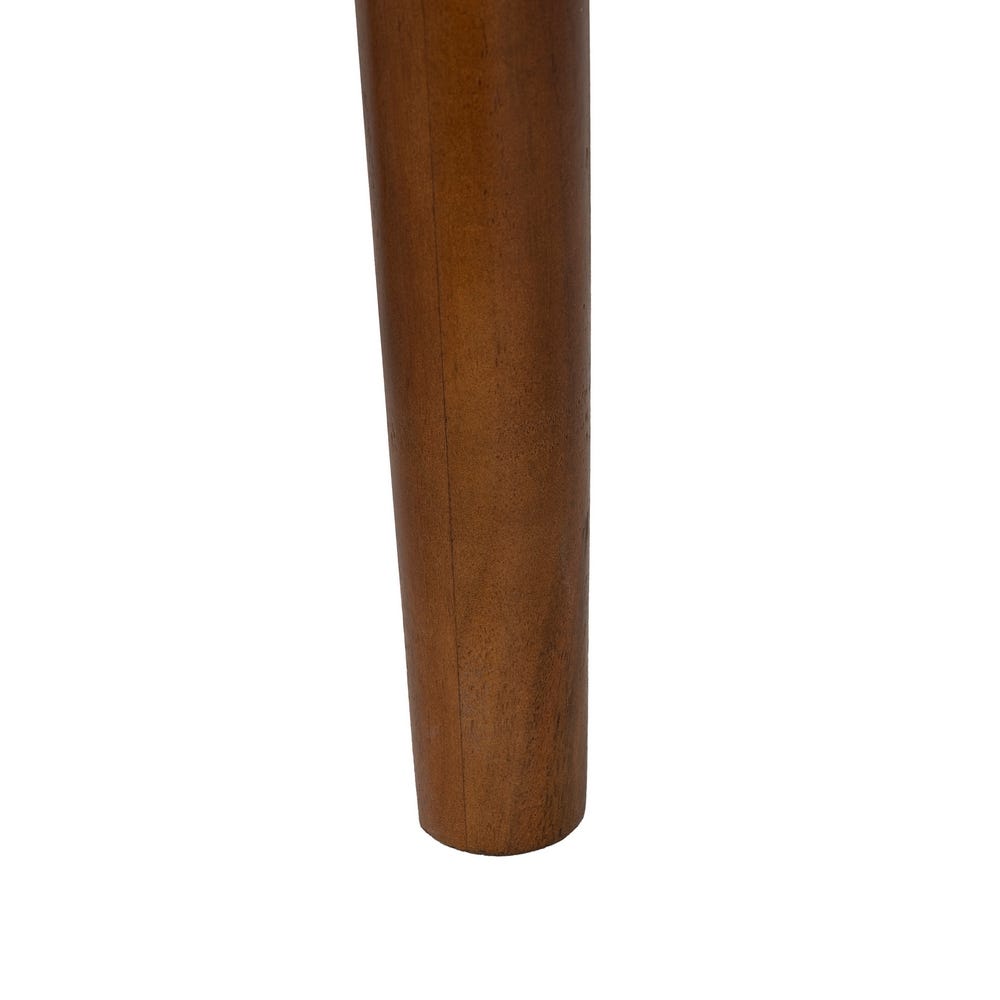 Mesinha Castanho Madeira Mango Quarto 35 X 35 X 55 Cm - Image 3