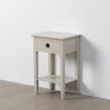 Mesinha Cinza Brilhante Mdf- 40 X 30 X 61 Cm