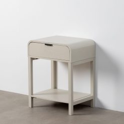 Mesinha Cinza Brilhante Mdf- 48 X 35