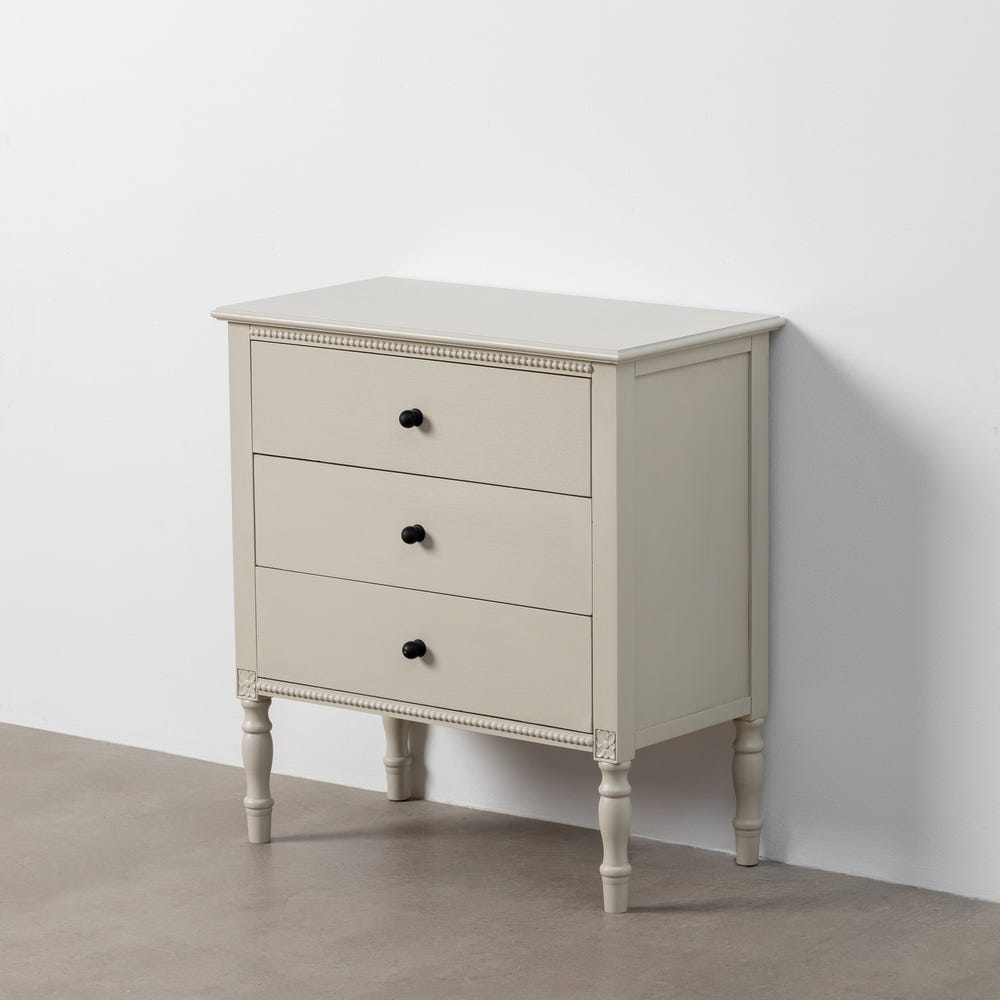 Mesinha Cinza Brilhante Mdf- 61 X 33 X 66 Cm - Image 4