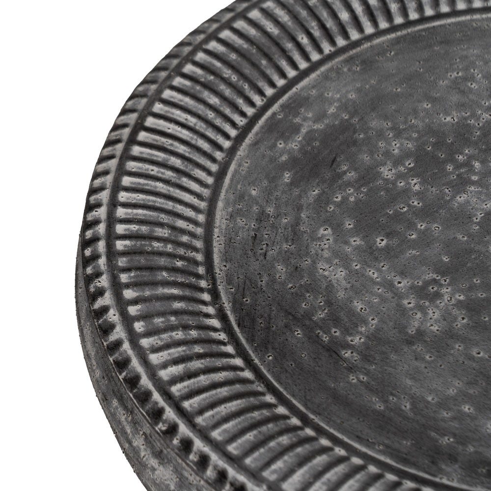 Mesinha Cinza Metal 36 X 36 X 61 Cm - Image 4