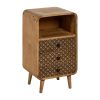 Mesinha Natural Madeira Mango 37 X 31 X 66 Cm