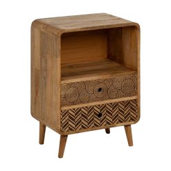 Mesinha Natural Madeira Mango 45 X 31 X 63