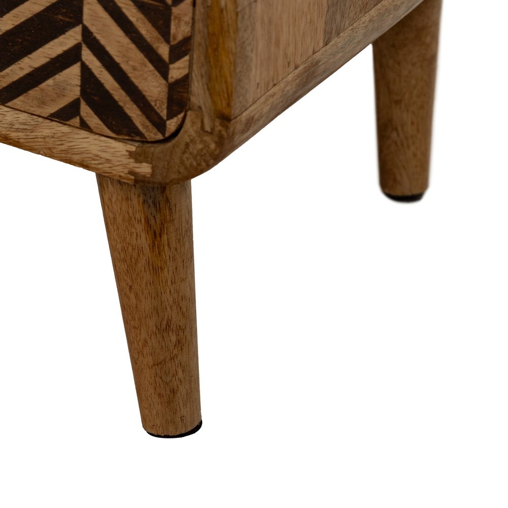 Mesinha Natural Madeira Mango 45 X 31 X 63,50 Cm - Image 3