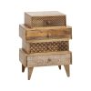 Mesinha Natural Madeira Mango 46 X 30 X 60 Cm