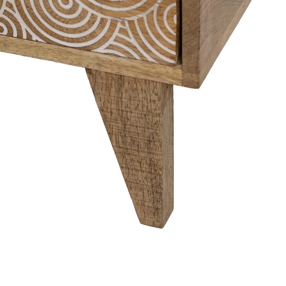 Mesinha Natural Madeira Mango 46 X 30 X 60 Cm - Image 4