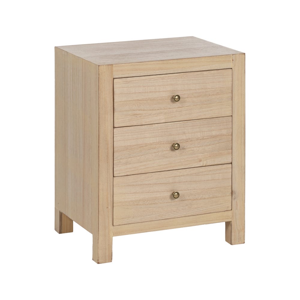 Mesinha Natural Mdf-Madeira 43 X 34 X 55 Cm
