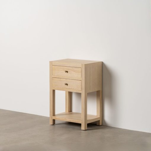 Mesinha Natural Mdf-Madeira 45 X 30 X 66 Cm - Image 2