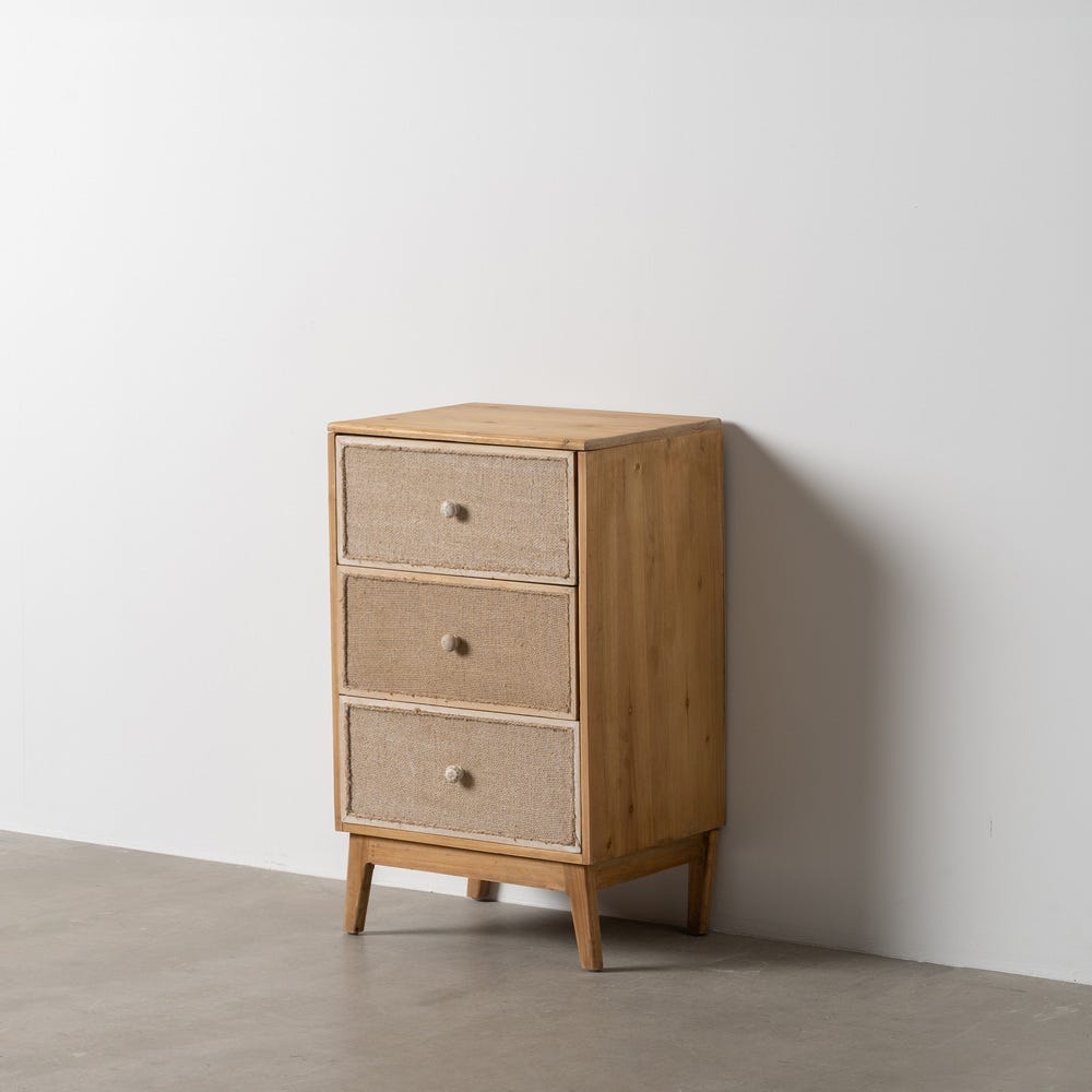 Mesinha Natural Mdf-Madeira Gerel 46 X 37 X 76 Cm - Image 2