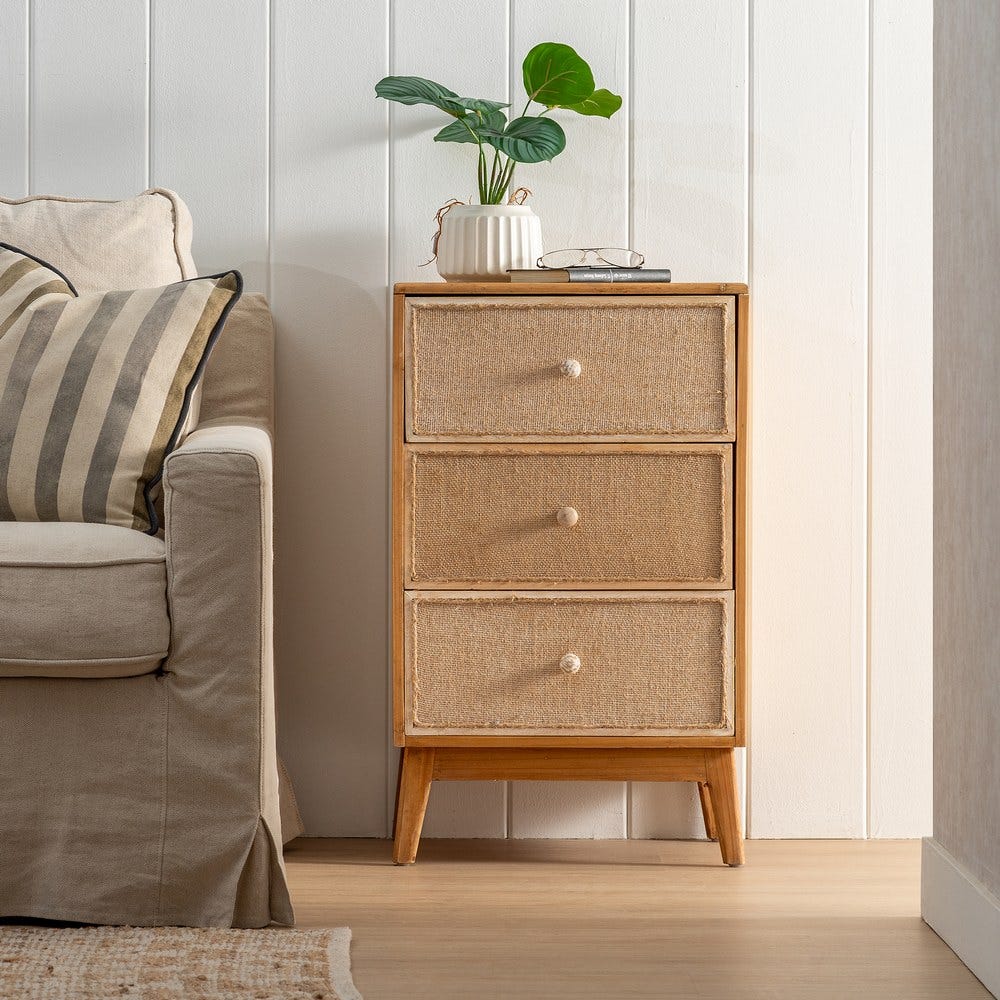 Mesinha Natural Mdf-Madeira Gerel 46 X 37 X 76 Cm - Image 4