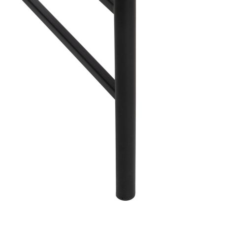 Mesinha Natural-Preto Madeira-Metal 61 X 50 X 53 Cm - Image 3