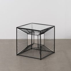 Mesinha Preto Metal-Cristal 45