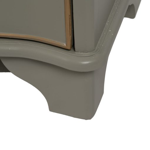 Mesinha Taupe Old Madeira 50 X 35 X 60 Cm - Image 3