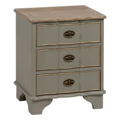 Mesinha Taupe Old Madeira 50 X 35 X 60 Cm