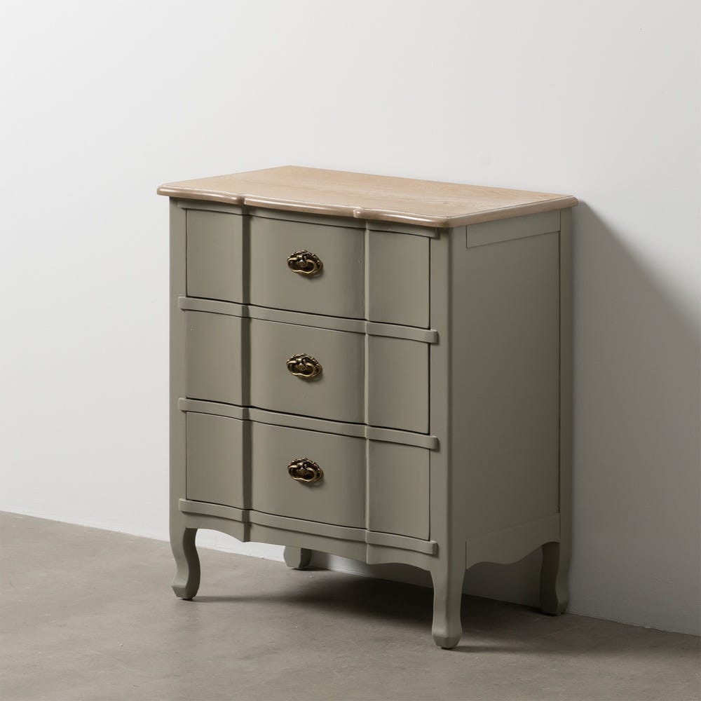 Mesinha Taupe Old Madeira 66 X 40 X 76 Cm - Image 2