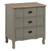 Mesinha Taupe Old Madeira 66 X 40 X 76 Cm