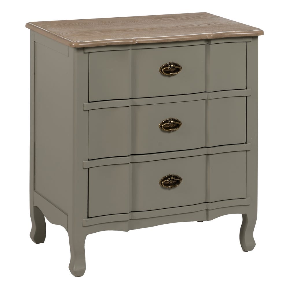 Mesinha Taupe Old Madeira 66 X 40 X 76 Cm - Image 4