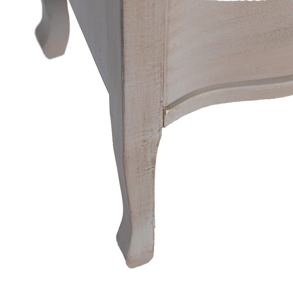 Mesita Castanho Claro Madera De Abeto 80 X 38 X 65,50 Cm - Image 4