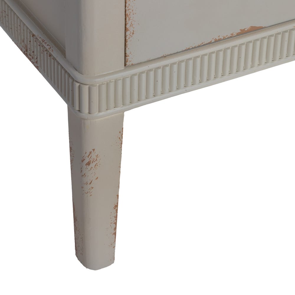 Mesita Natural-Crema Madera 50 X 38 X 72 Cm - Image 4