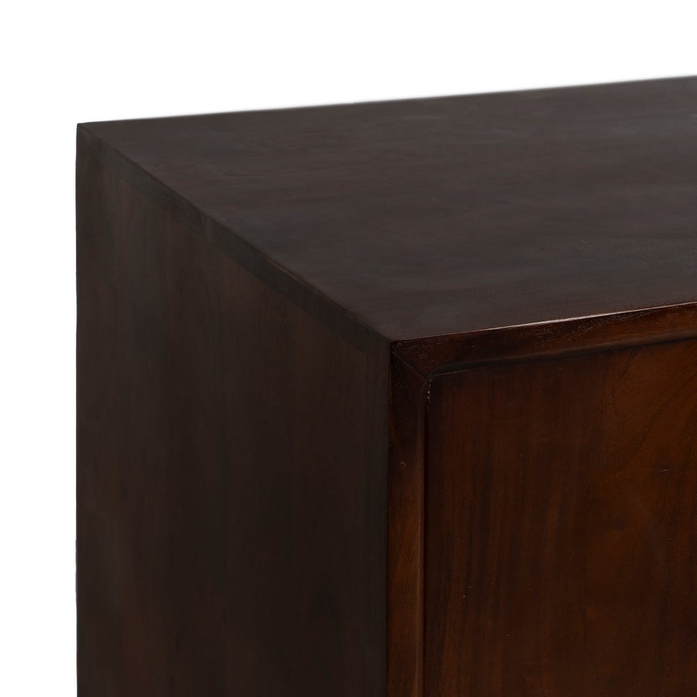 Móvei Ocasional Castanho Madeira De Acácia 90 X 40 X 80 Cm - Image 3