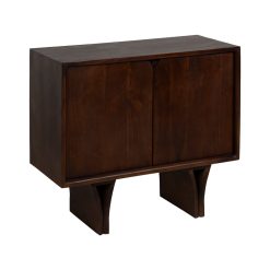 Móvei Ocasional Castanho Madeira De Acácia 90 X 40 X 80 Cm