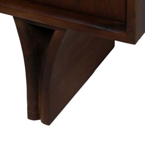 Móvei Ocasional Castanho Madeira De Acácia 90 X 40 X 80 Cm - Image 6