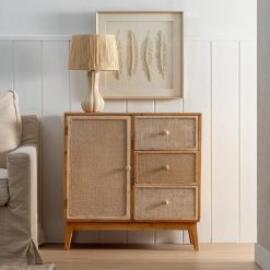 Movéis Para Hall Natural Mdf-Madeira 75