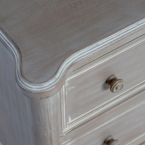 Mueble Auxiliar Castanho Claro Madera 80 X 45 X 60 Cm - Image 3
