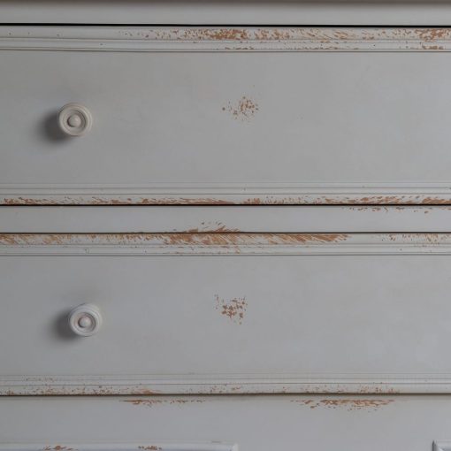Mueble Auxiliar Natural-Crema Madera 80 X 45 X 60 Cm - Image 3