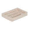 Bandeja Talheres Branco Fibra Natural 34 X 24 X 6 Cm (2 unidades)