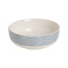 Bowl Oriental Branco-Azul Porcelana 15