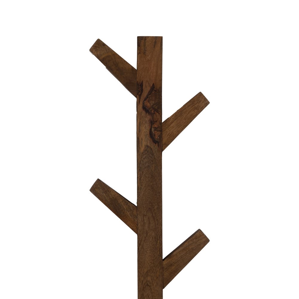 Cabideiro Mel Madeira Manga Decoração. 23X7X98Cm - Image 2