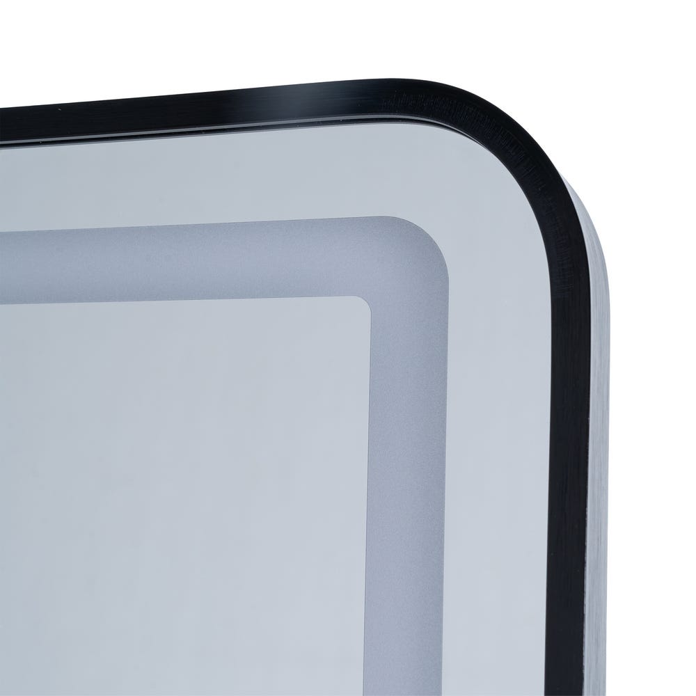 Cômoda Com Luz Led Preta, 50 X 3 X 160 Cm - Image 3