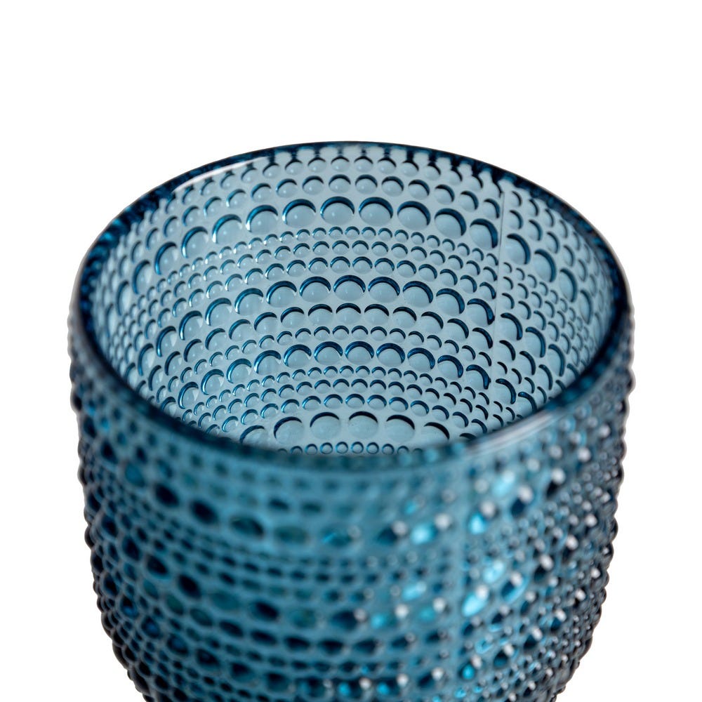 Copo Azul Cristal Decoração. 8 X 8 X 14,40 Cm (6 unidades) - Image 3